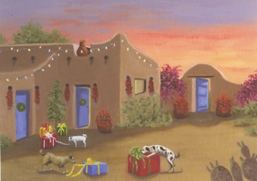 Southwest Christmas Holiday Cards